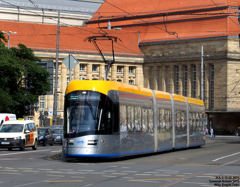Лейпциг, Solaris Tramino Leipzig (NGT10) № 1015