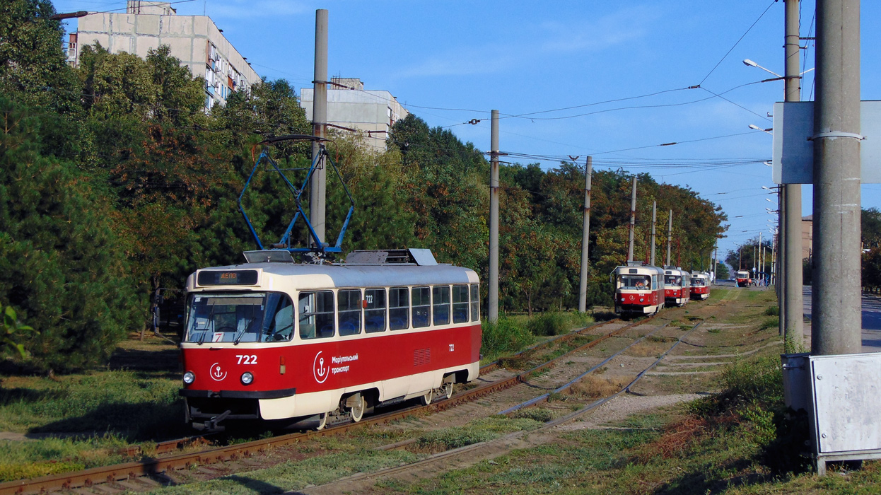 Мариуполь, Tatra T3A № 722; Мариуполь — Происшествия