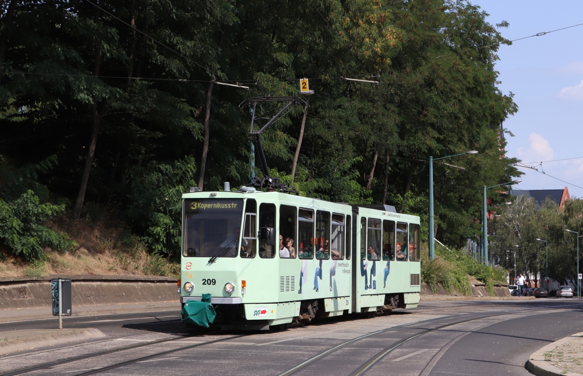 Frankfurt an der Oder, Tatra KT4DM nr. 209