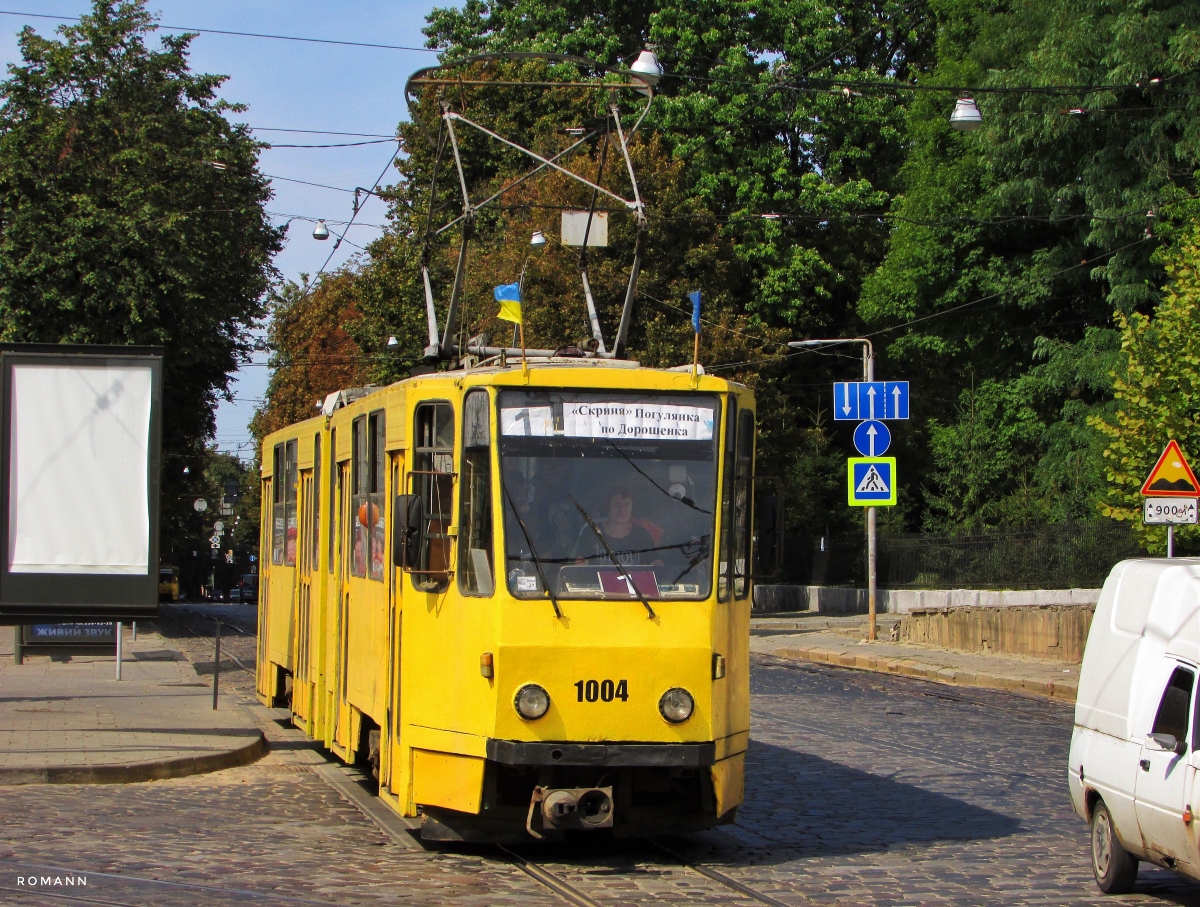Lvov, Tatra KT4SU — 1004