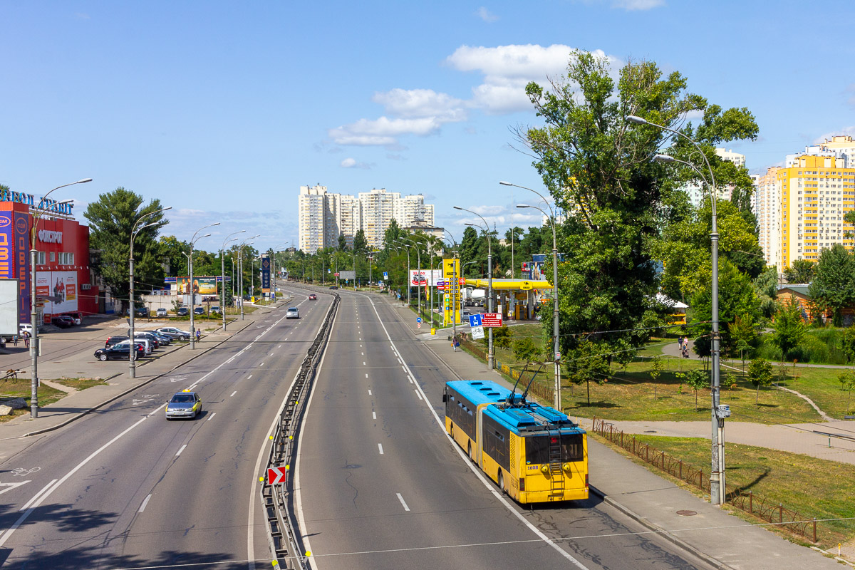 Киев — Троллейбусные линии: Левый берег