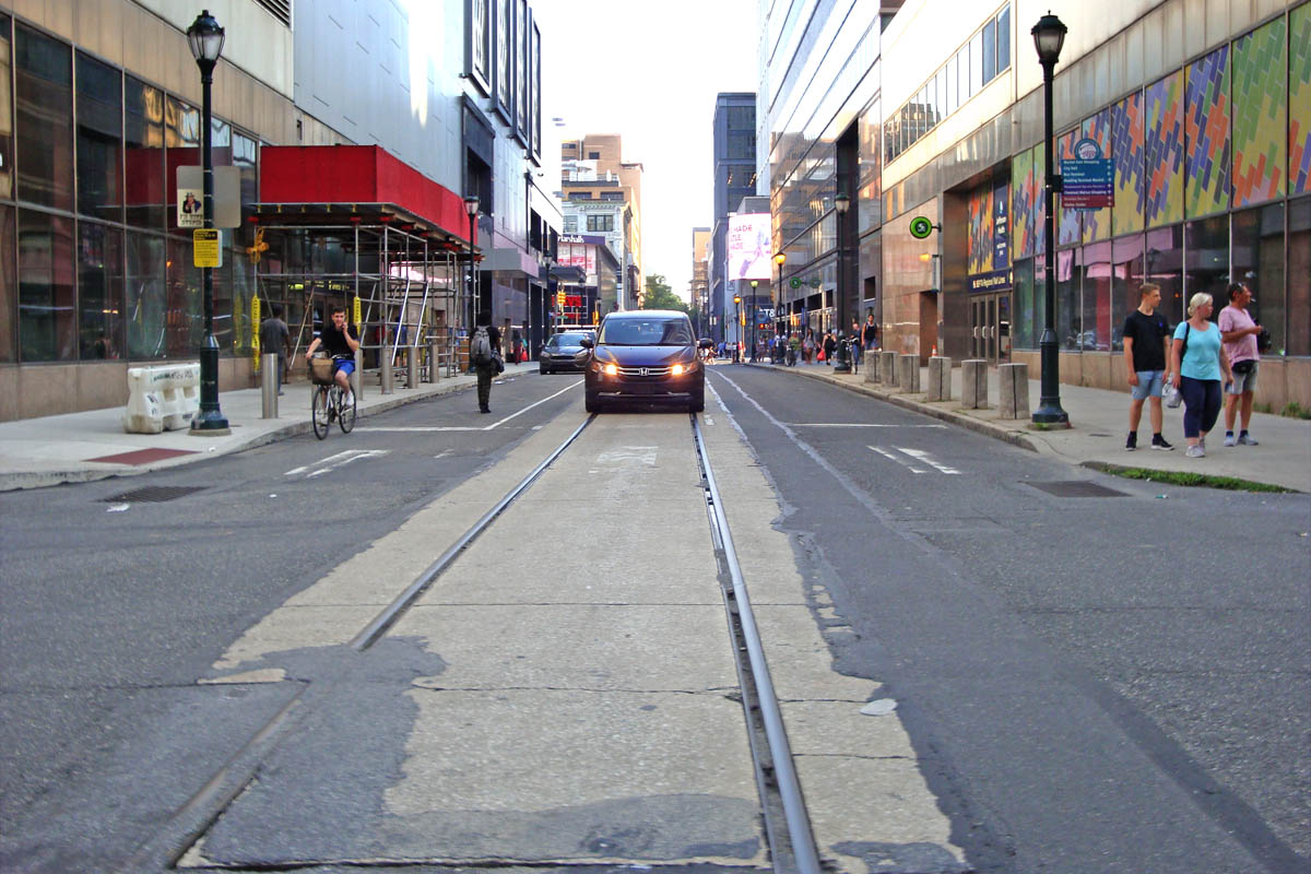 Филадельфия — Городские трамвайные линии