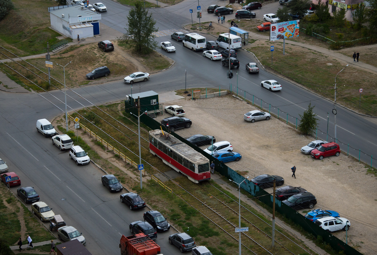 Saratov, 71-605 (KTM-5M3) # 1206; Saratov — The electrotransport with height; Saratov — Tramlines