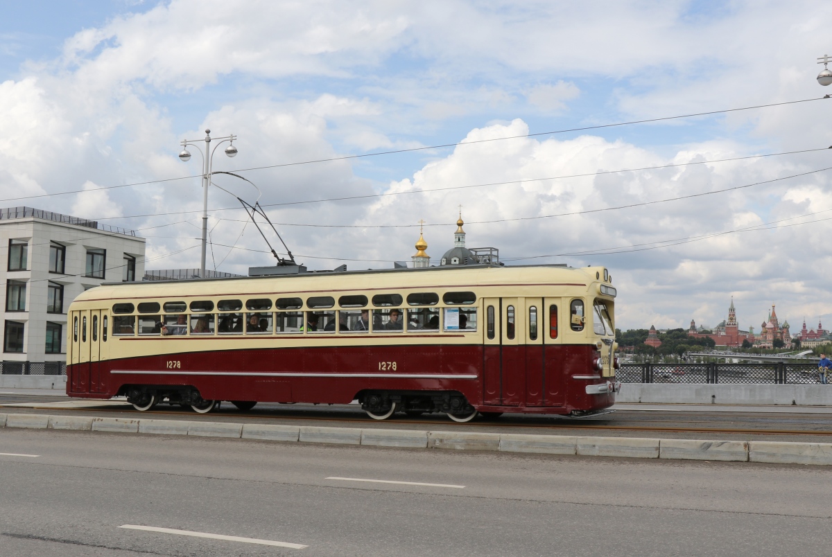Moscova, MTV-82 nr. 1278; Moscova — Moscow Transport Day on 13 July 2019