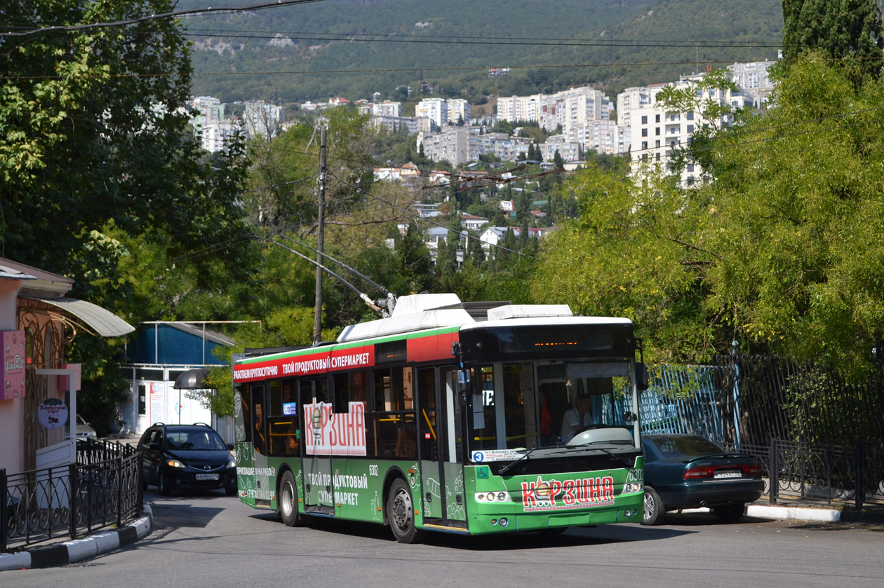 Crimean trolleybus, Bogdan T60111 # 6302