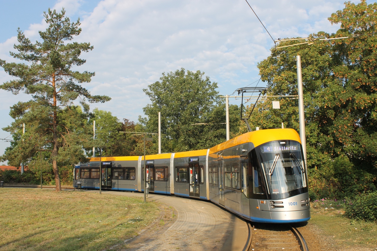 Лейпциг, Solaris Tramino Leipzig (NGT10) № 1001