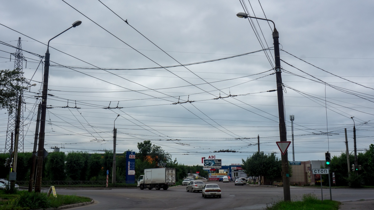 Krasnojarsk — Canned trolleybus lines; Krasnojarsk — Trolleybus Lines and Infrastructure