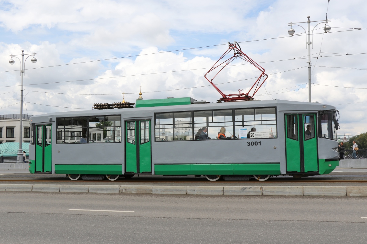 Moskva, 71-135 (LM-2000) № 3001; Moskva — Moscow Transport Day on 13 July 2019