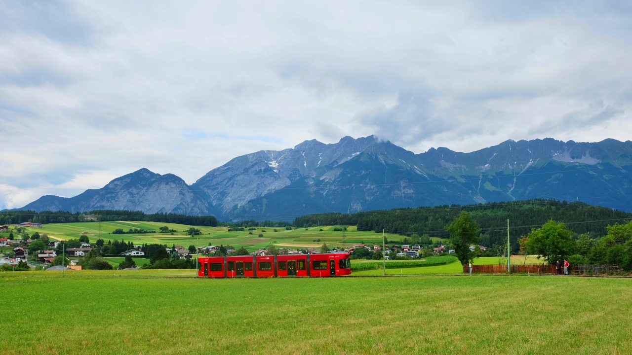 Innsbruck, Bombardier Flexity Outlook Nr 354; Innsbruck — Stubaitalbahn
