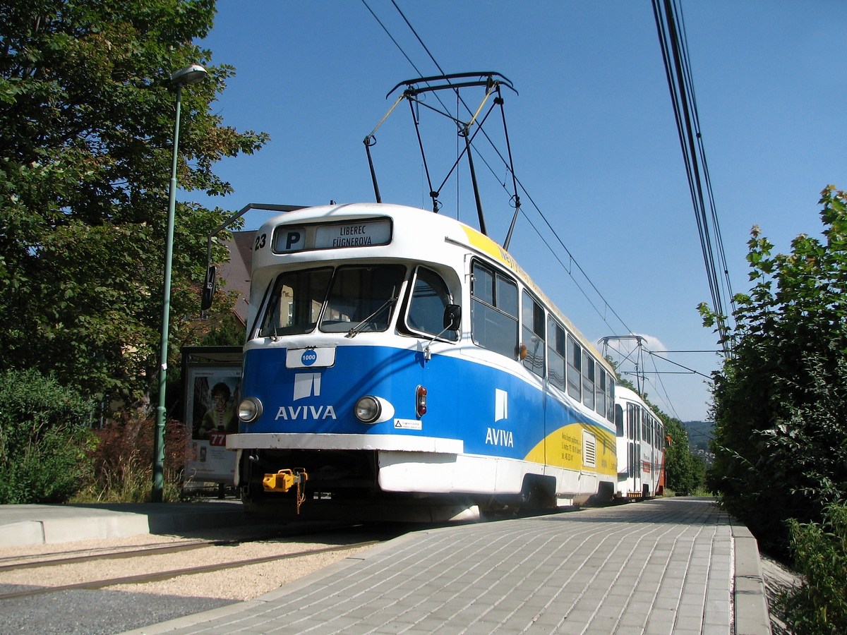 Liberec - Jablonec nad Nysą, Tatra T2R Nr 23
