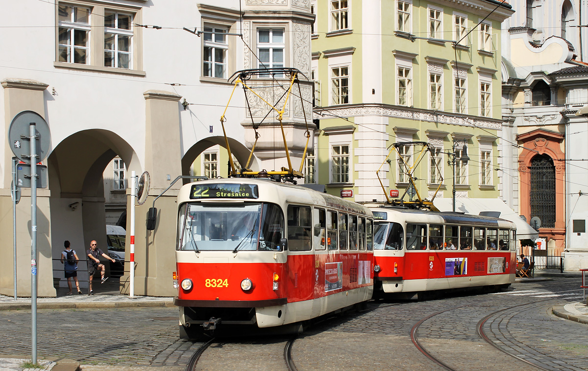 Prague, Tatra T3R.P # 8324