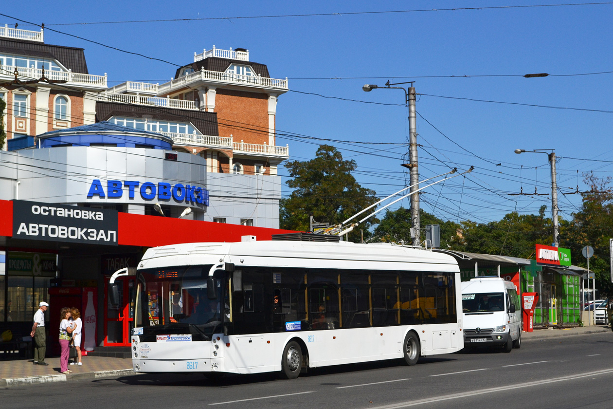 Крымский троллейбус, Тролза-5265.05 «Мегаполис» № 8617