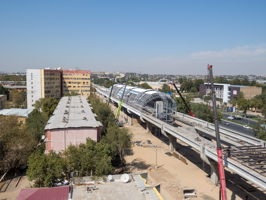 Taškent — Subway construction