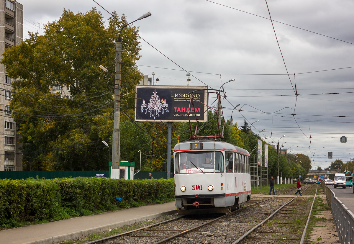 Tver, Tatra T3SU č. 310; Tver — Streetcar lines: Moskovsky District