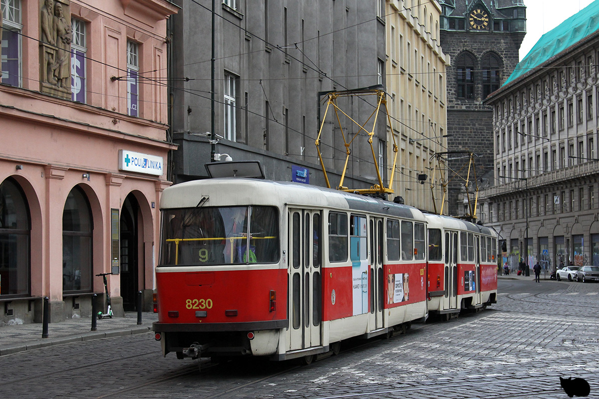 Прага, Tatra T3R.P № 8230
