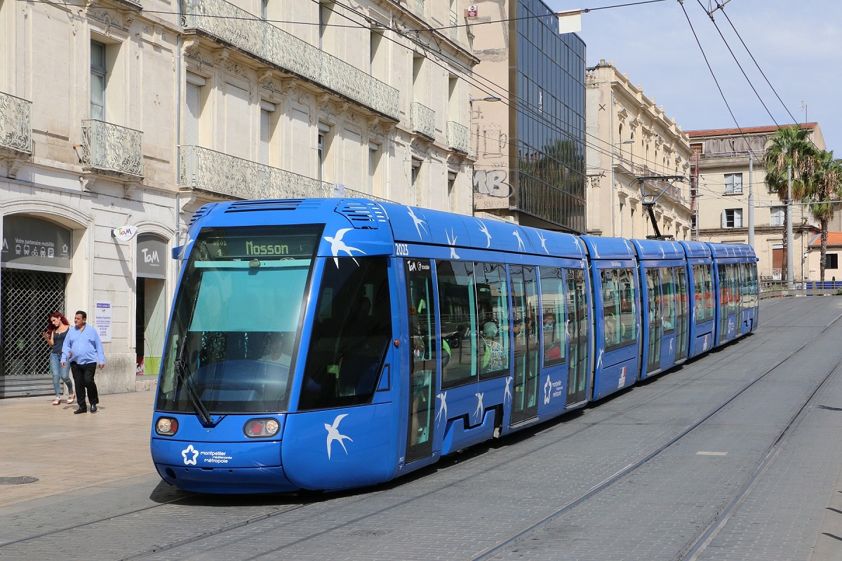 Montpellier, Alstom Citadis 401 # 2023