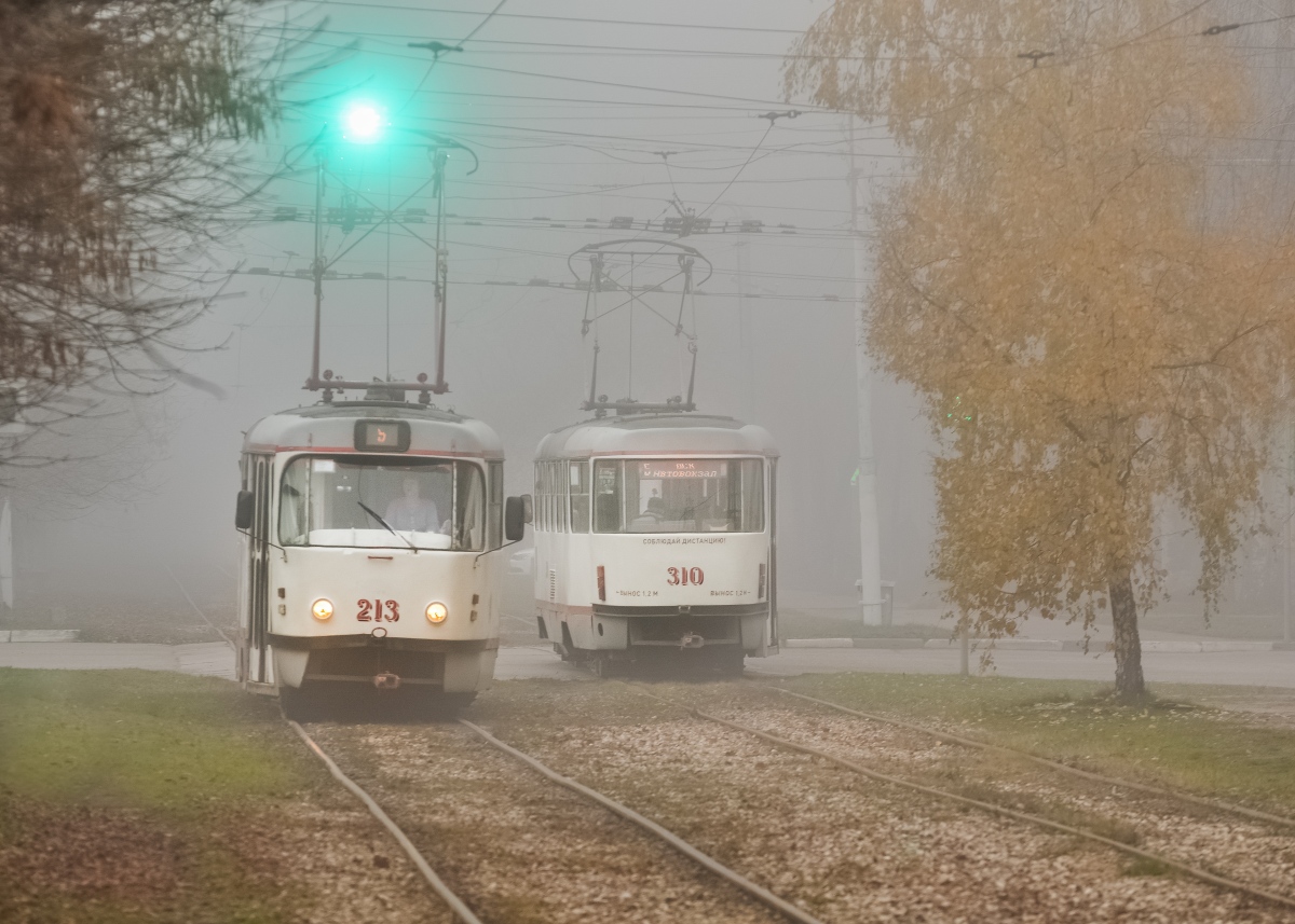 Тверь, Tatra T3SU № 213; Тверь, Tatra T3SU № 310; Тверь — Последние годы тверского трамвая (2017 — 2018)