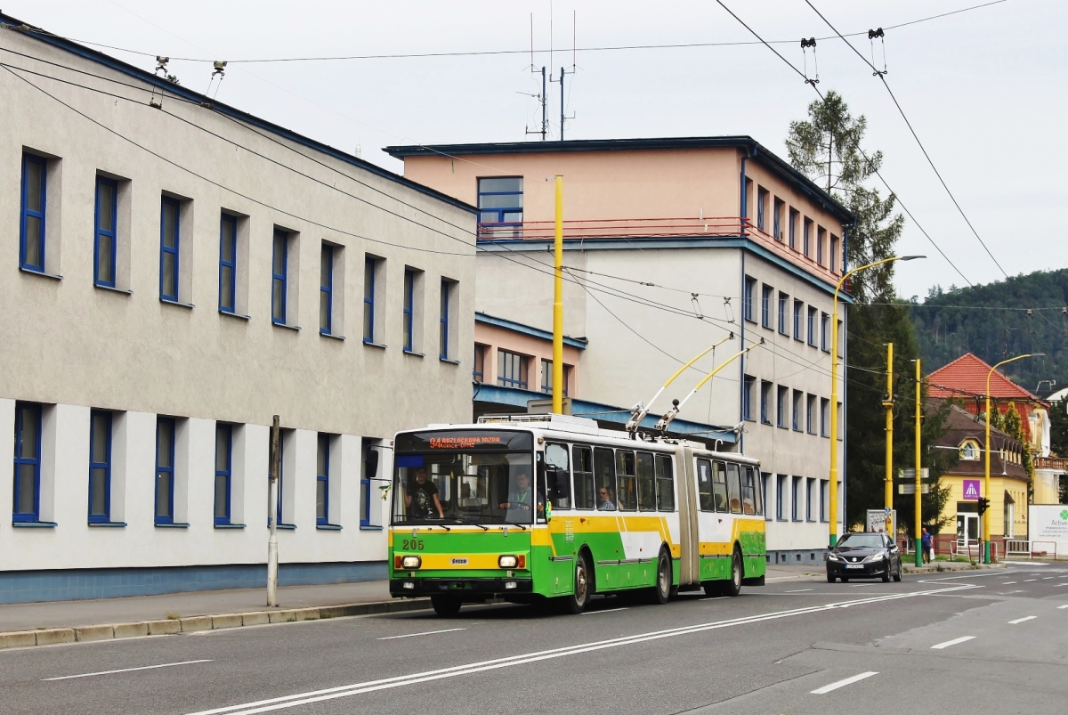 Zsolna, Škoda 15Tr10/7 — 205; Zsolna — Slávnostné rozlúčenie s trolejbusmi typu Škoda 14Tr & 15Tr (17.08.2019) • Farewell ceremony with Škoda 14Tr & 15Tr trolleybuses (17.08.2019)