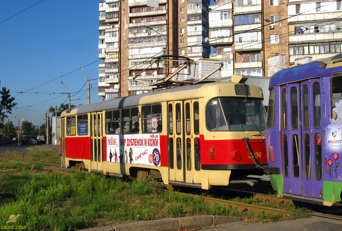 Харьков, Tatra T3SU № 3024
