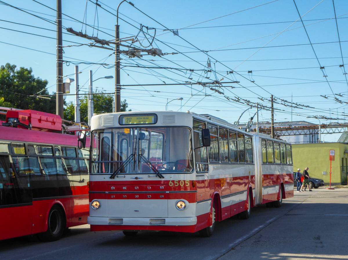 布拉迪斯拉发, Sanos-Škoda S200Tr # 6505; 布拉迪斯拉发 — Depot Open Doors Day 2019