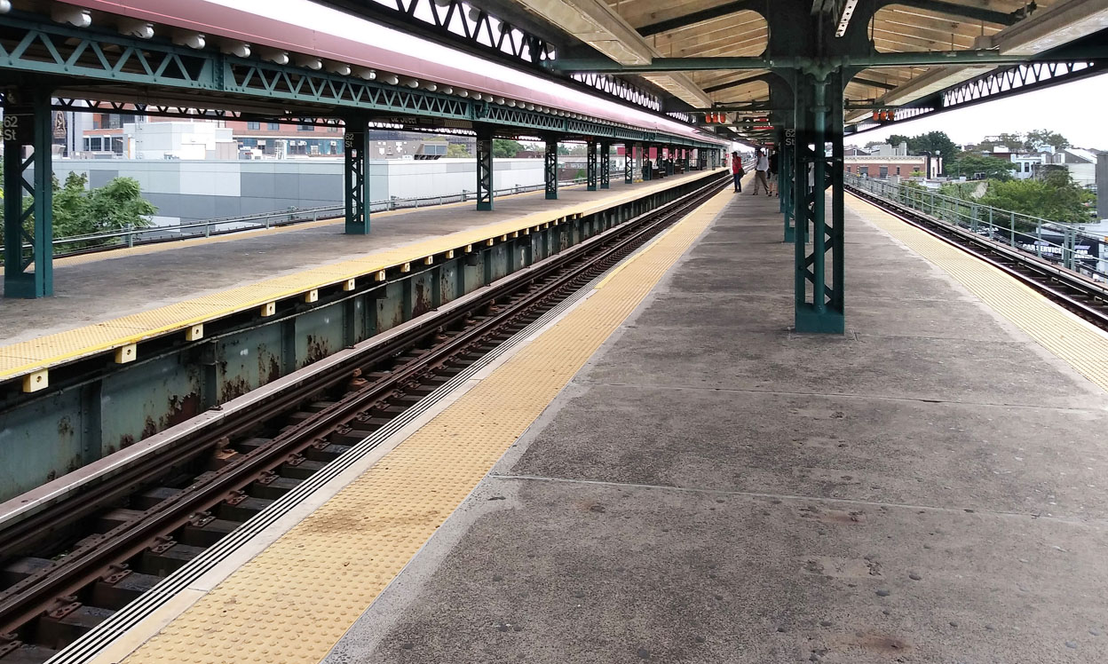 New York City — Subway and Elevated — Lines and Stations