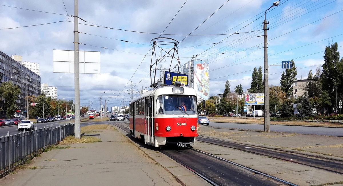 Киев, Tatra T3SUCS № 5648