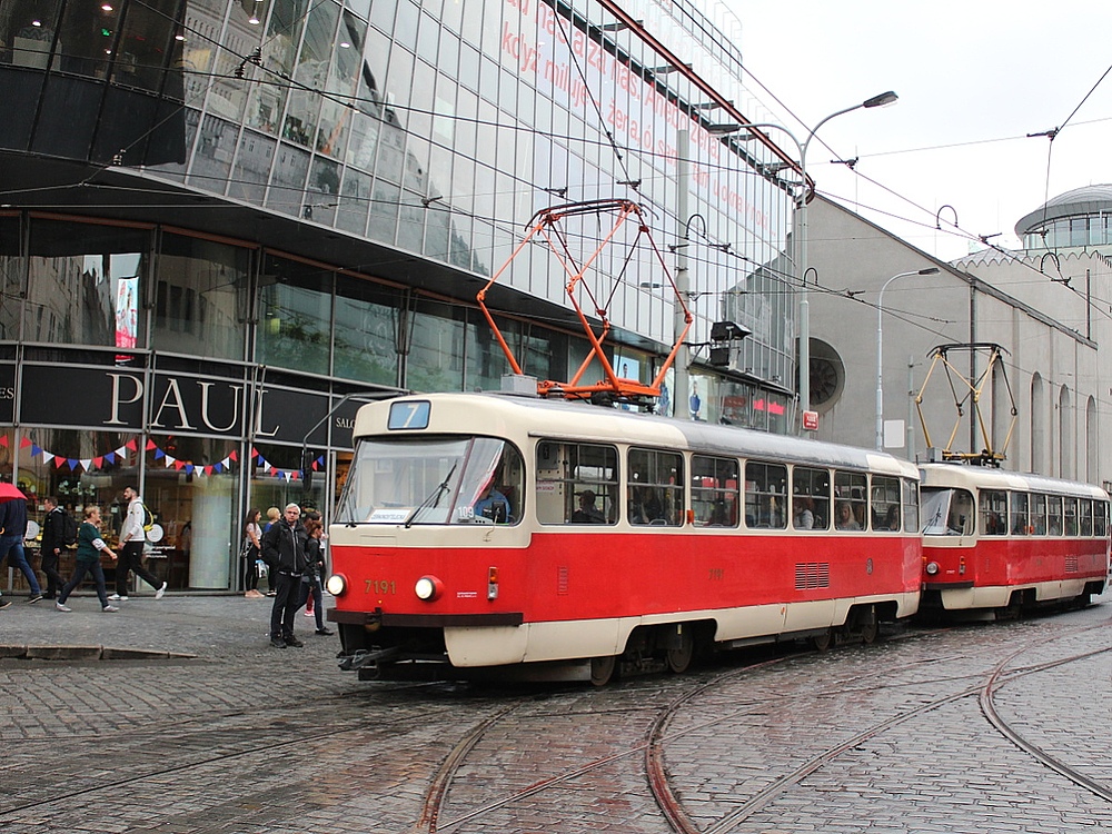 Прага, Tatra T3SUCS № 7191