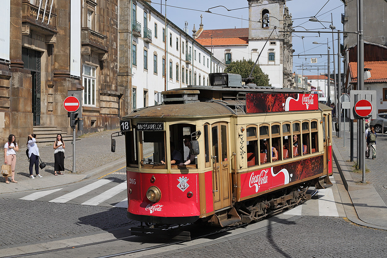 Porto, CCFP/Brill 2-axle motor car № 205