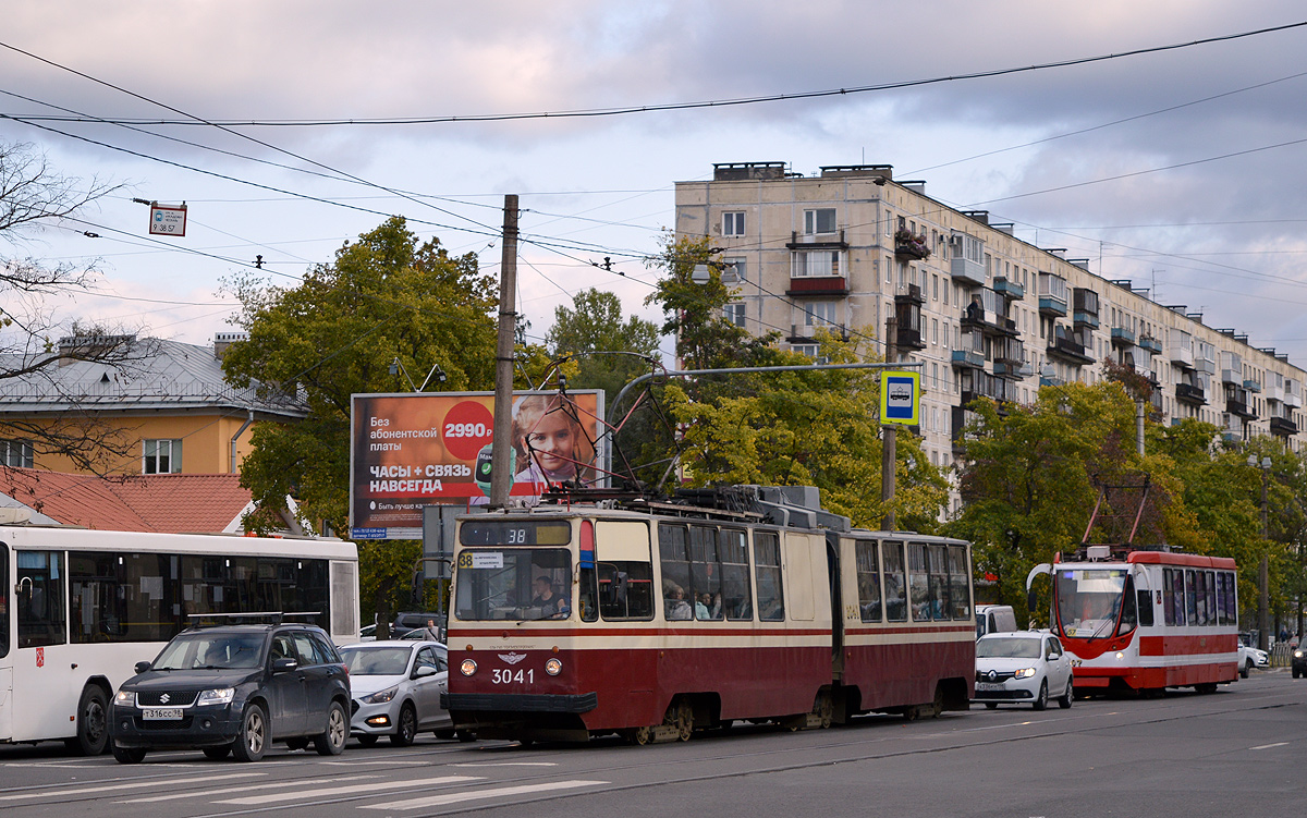 Санкт-Петербург, ЛВС-86К № 3041