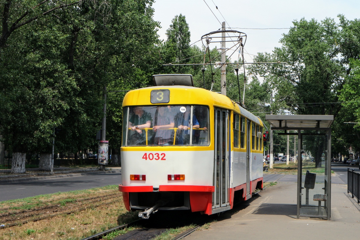 Odessa, Tatra T3R.P № 4032