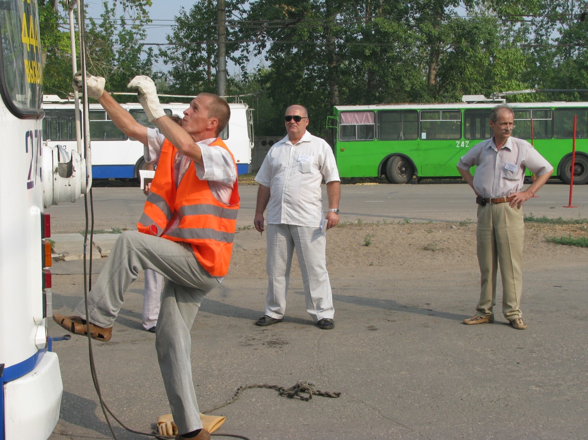 Балаково — Конкурсы профессионального мастерства водителей троллейбусов