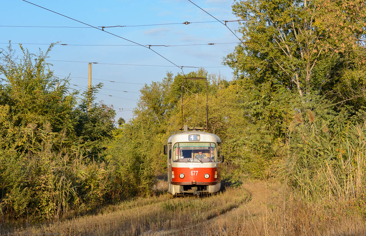 Каменское, Tatra T3SUCS № 677