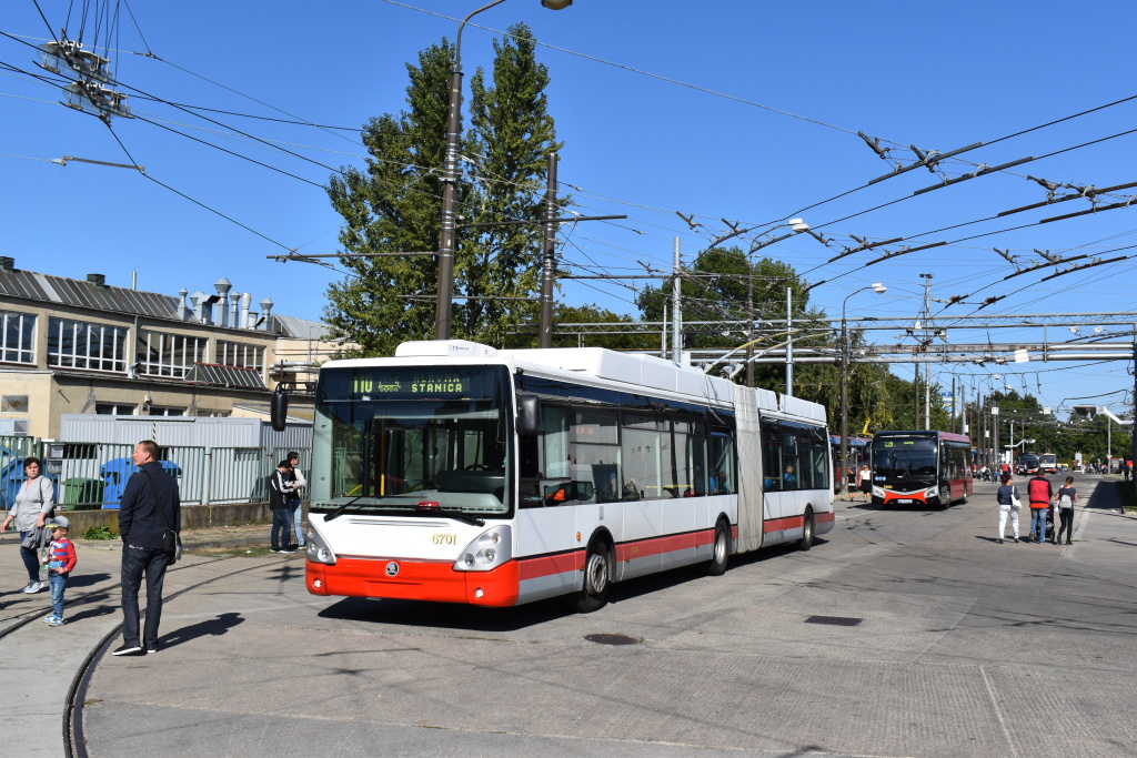 Братислава, Škoda 25Tr Irisbus Citelis № 6701; Братислава — Deň otvorených dverí v DPB 2019 * День открытых дверей