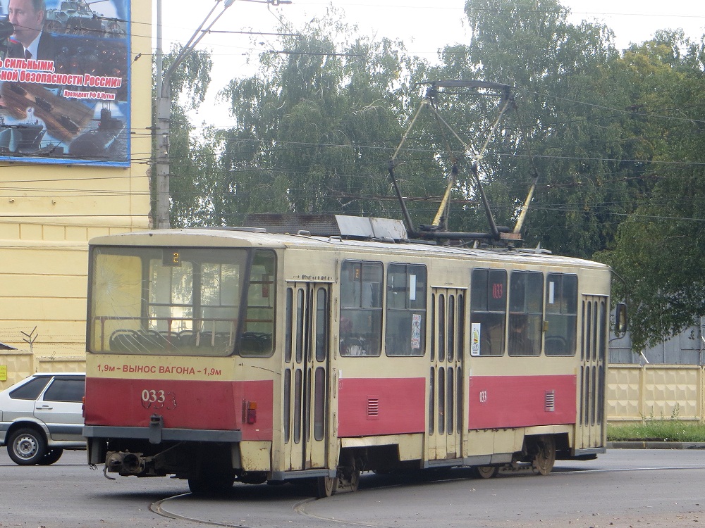 Курск, Tatra T6B5SU № 033