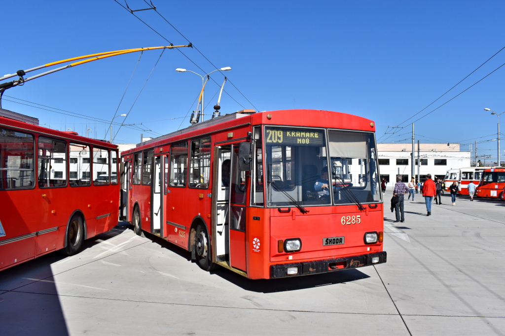 Братислава, Škoda 14Tr10/6 № 6285; Братислава — Deň otvorených dverí v DPB 2019 * День открытых дверей