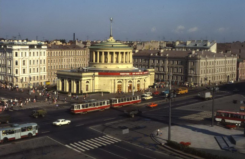 Санкт-Петербург — Исторические фотографии трамвайной инфраструктуры