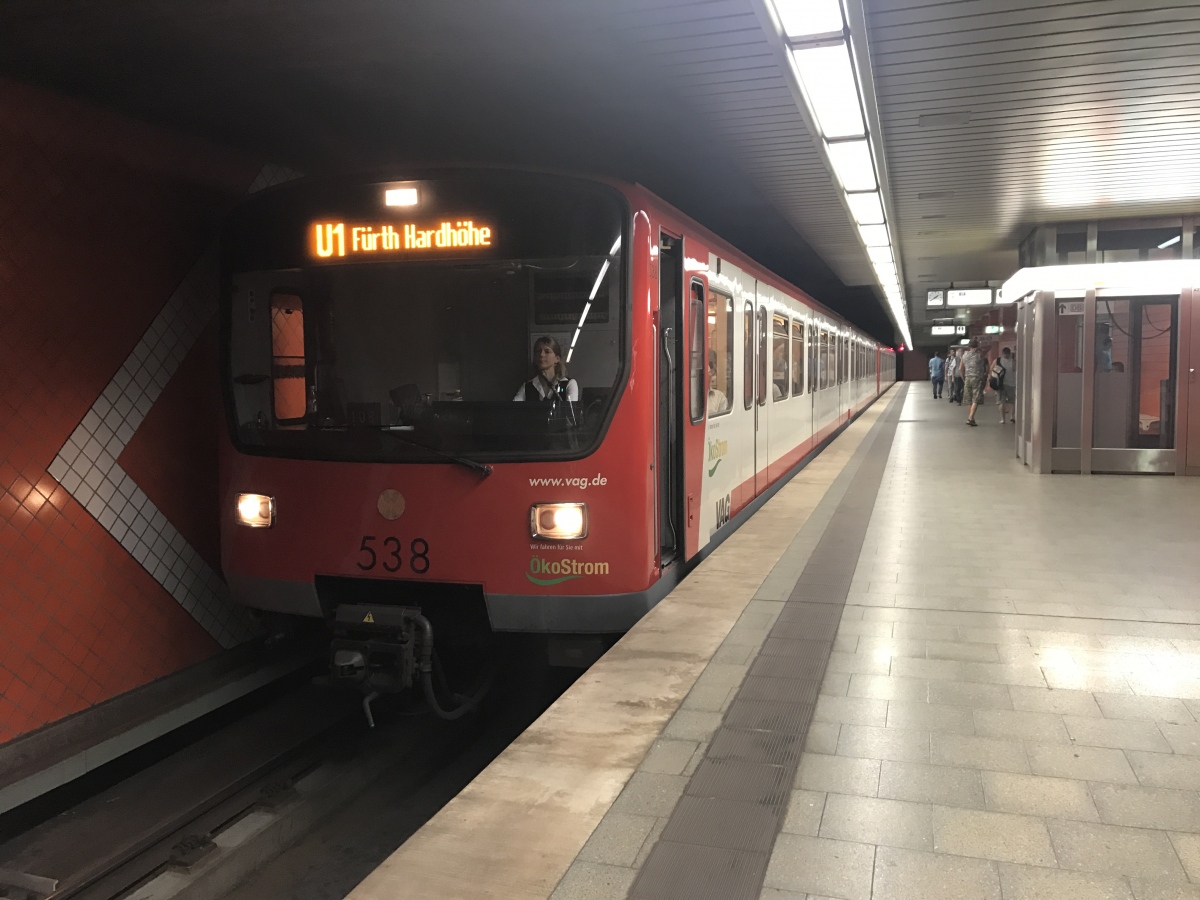 Нюрнберг, VAG-Baureihe DT2 № 538