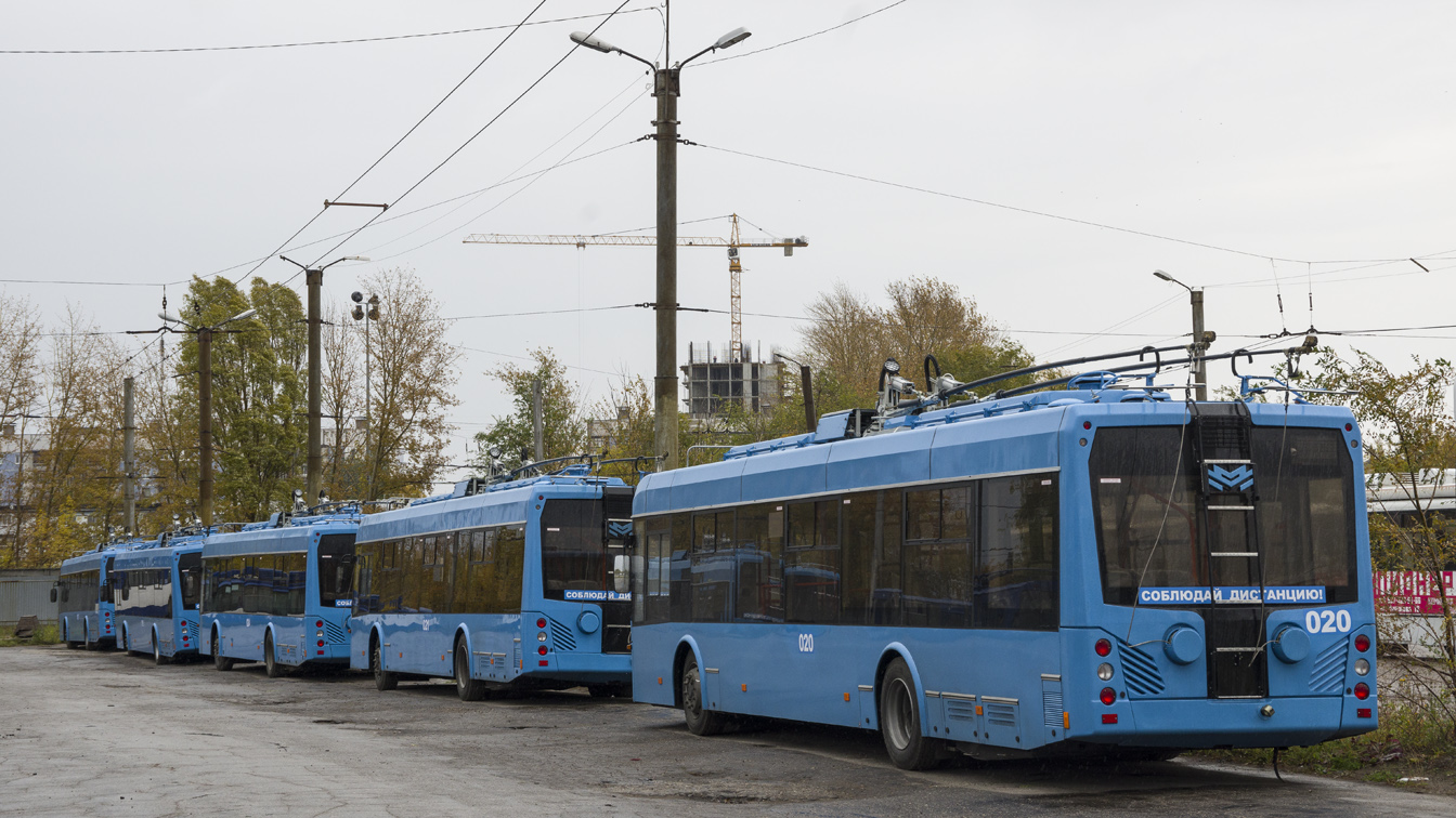 Новокуйбышевск, БКМ 321 № 020; Новокуйбышевск — Новые троллейбусы БКМ 321 (2019)