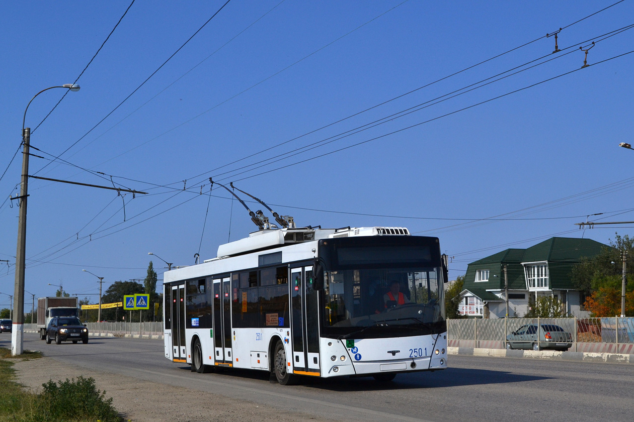 Crimean trolleybus, SVARZ-MAZ-6275 # 2501