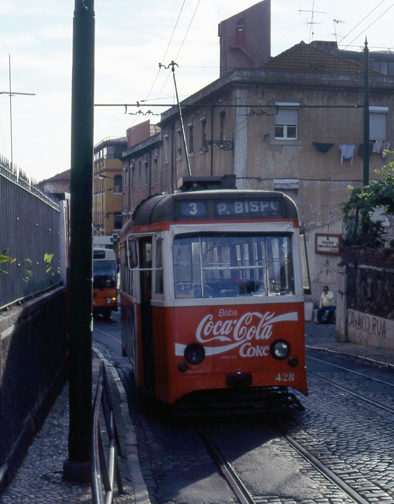 Лиссабон, Carris 2-axle motorcar (Ligeiro) № 428