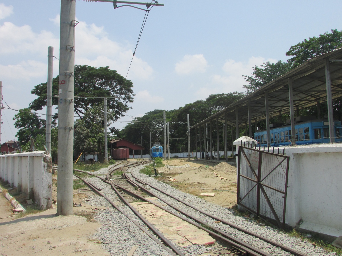 Янгон — Трамвайные линии и инфраструктура