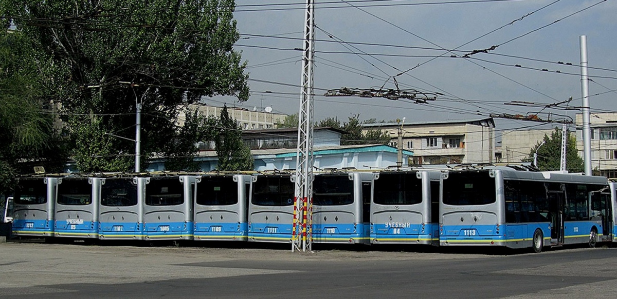 Almaty, YoungMan JNP6120GDZ (Neoplan Kazakhstan) # 1112; Almaty, YoungMan JNP6120GDZ (Neoplan Kazakhstan) # 05; Almaty, YoungMan JNP6120GDZ (Neoplan Kazakhstan) # 1102; Almaty, YoungMan JNP6120GDZ (Neoplan Kazakhstan) # 1005; Almaty, YoungMan JNP6120GDZ (Neoplan Kazakhstan) # 1109; Almaty, YoungMan JNP6120GDZ (Neoplan Kazakhstan) # 1111; Almaty, YoungMan JNP6120GDZ (Neoplan Kazakhstan) # 1110; Almaty, YoungMan JNP6120GDZ (Neoplan Kazakhstan) # 04; Almaty, YoungMan JNP6120GDZ (Neoplan Kazakhstan) # 1113; Almaty — Trolleybus depots