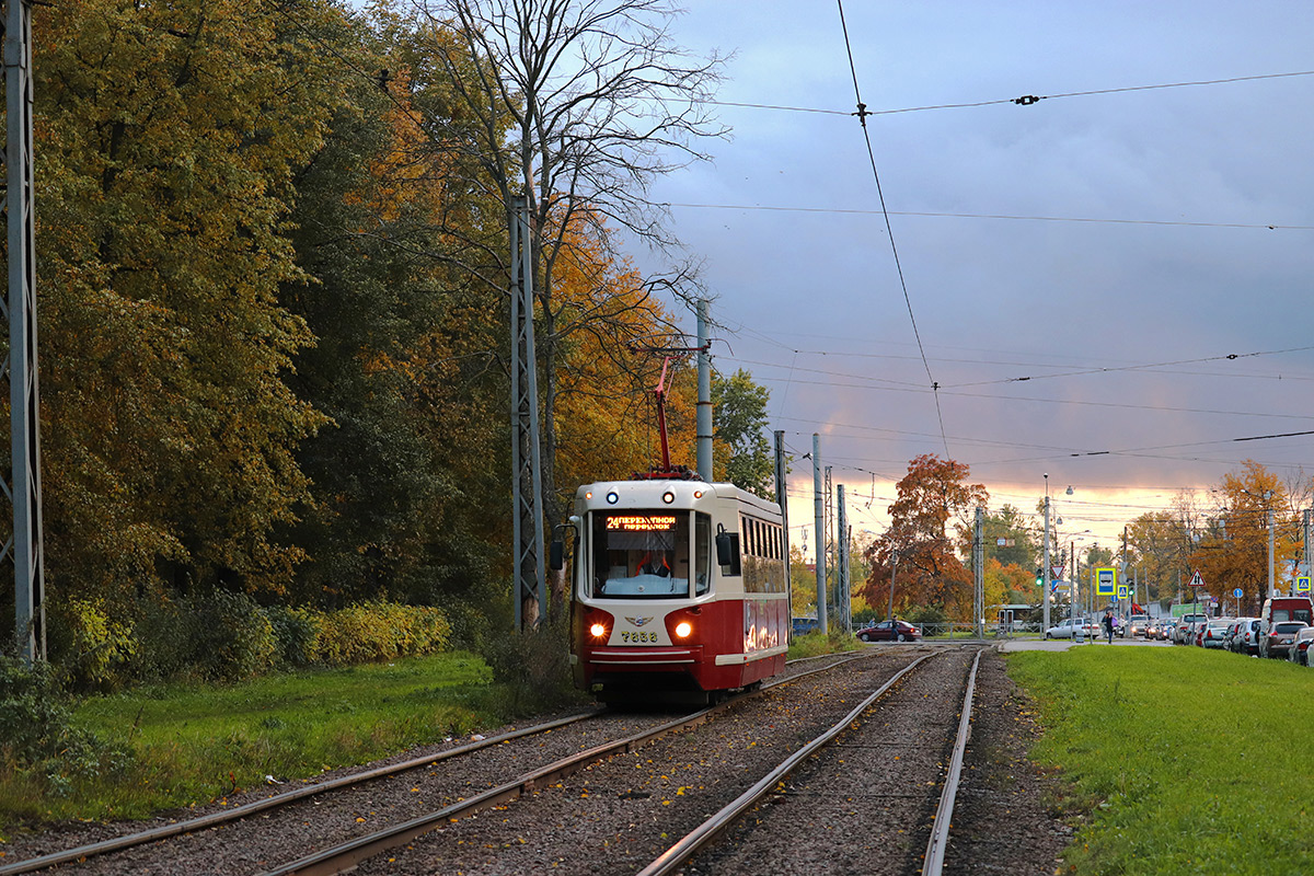 Санкт-Петербург, ЛМ-68М2 (мод. СПб ГЭТ) № 7656