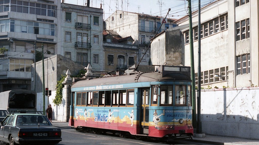 Лиссабон, Carris 4-axle motorcar (Standard) № 810