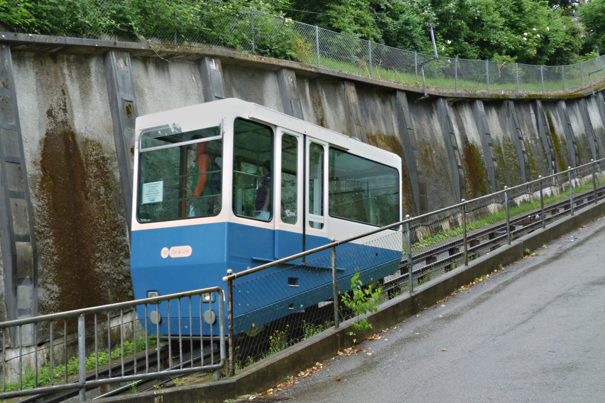 Цюрих, Фуникулёр* № 2; Цюрих — Seilbahn Rigiblick