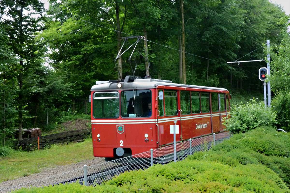 Цюрих, Gangloff/BBC/SLM Bhe 1/2 № 2; Цюрих — Zahnradbahn Dolderbahn