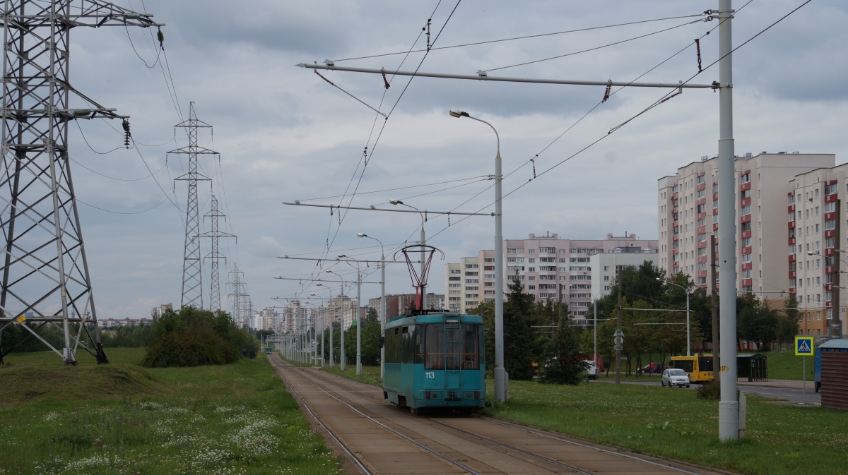 Минск, БКМ 60102 № 113; Минск — Трамвайные линии