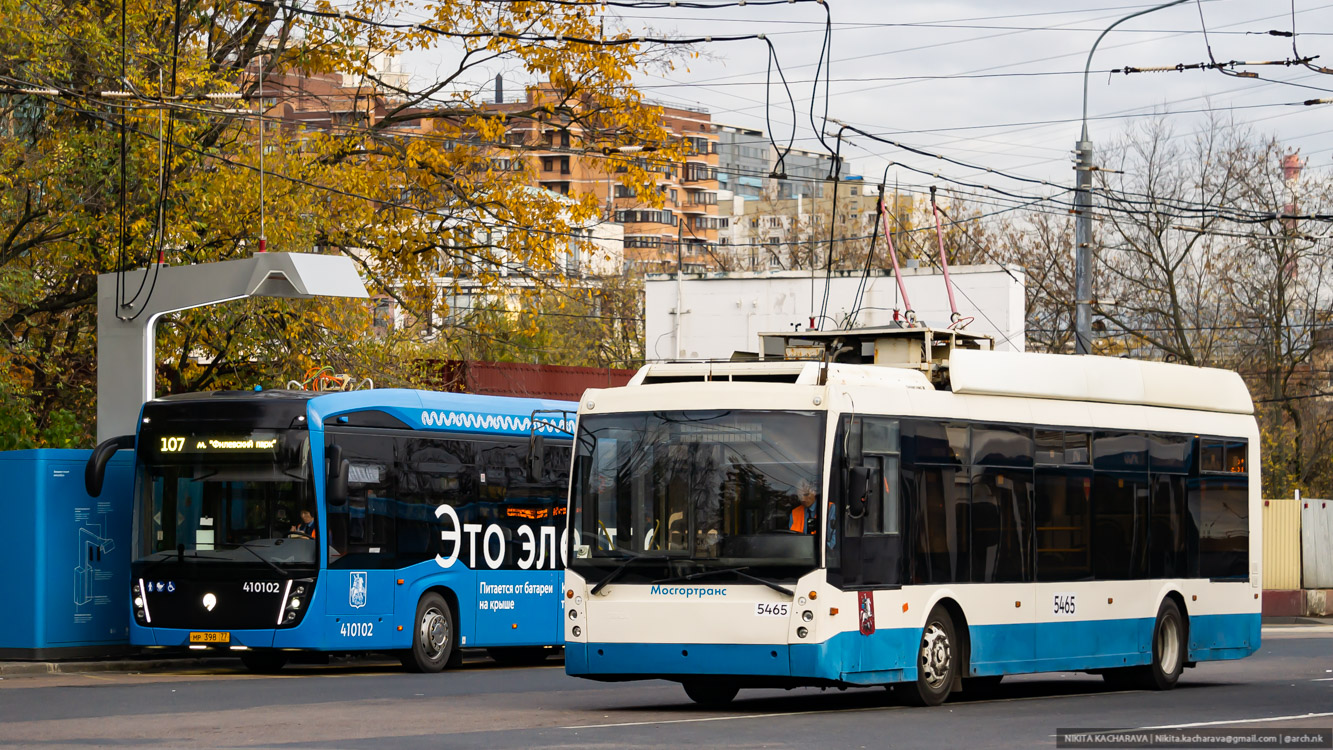 Москва, Тролза-5265.00 «Мегаполис» № 5465