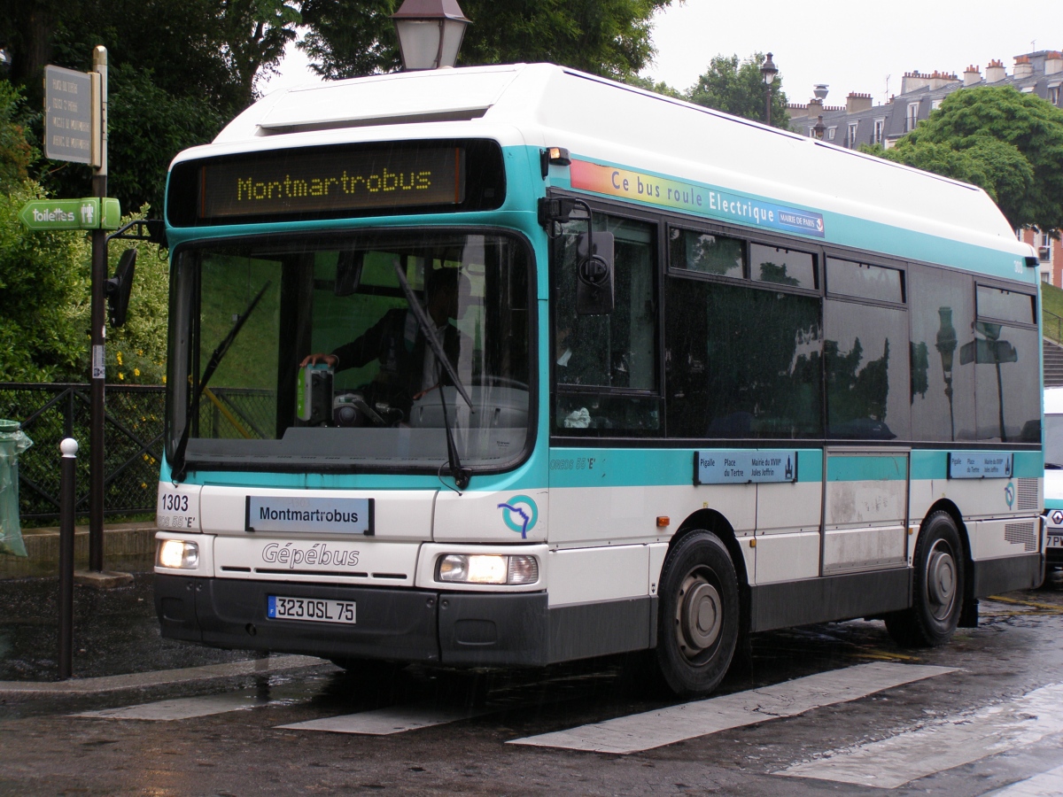 Grand Paris - Versailles - Yvelines, Gépébus Oréos 55 E № 1303