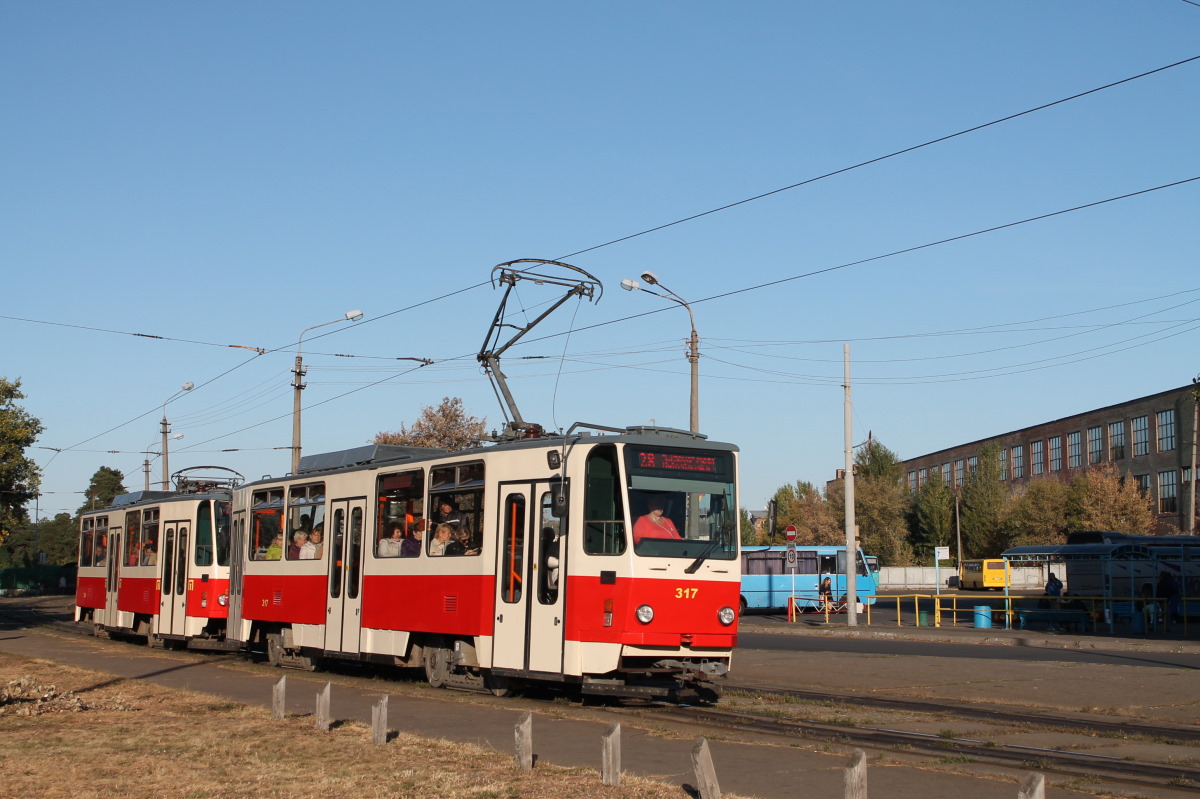 Киев, Tatra T6A5 № 317